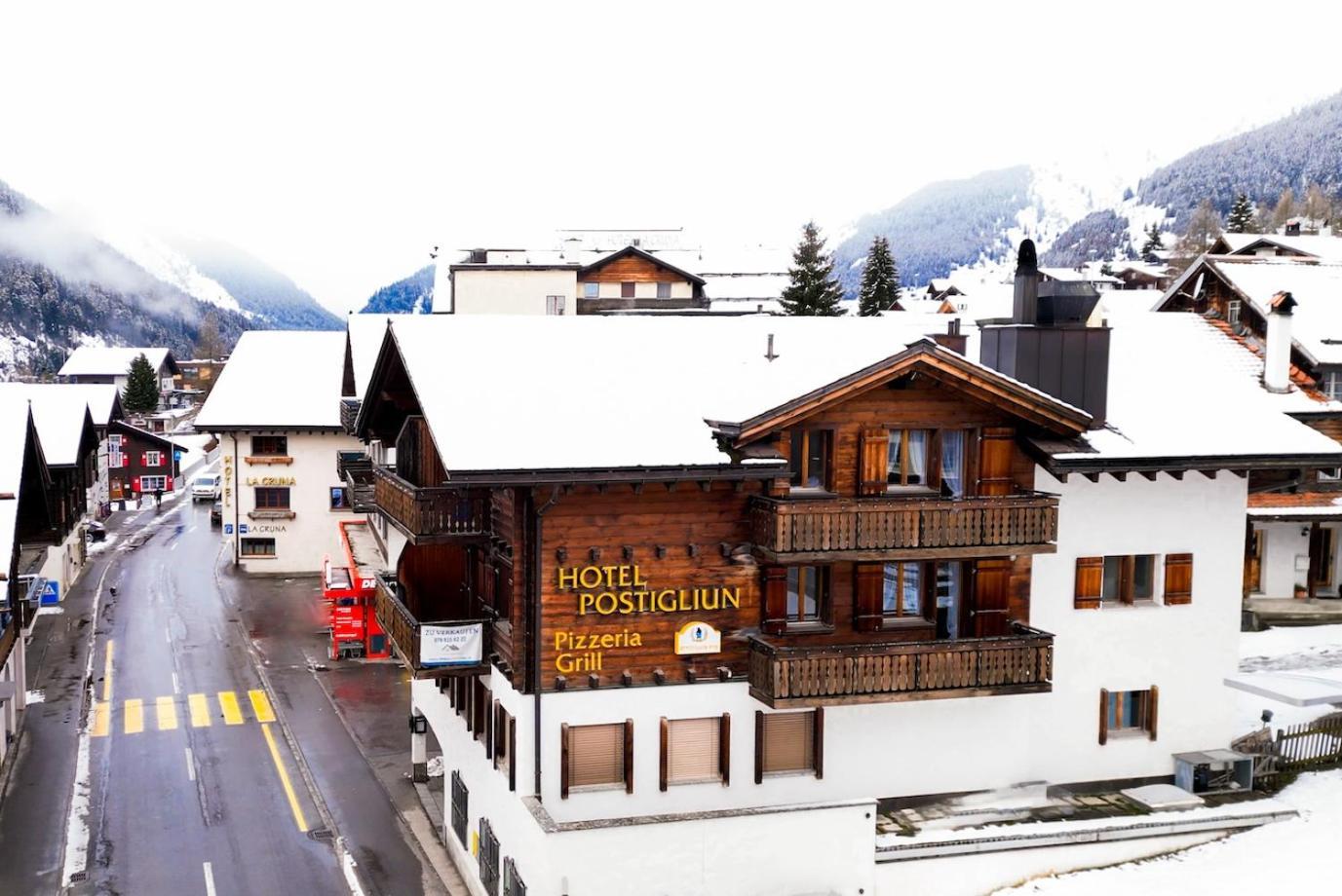Hotel Postigliun Sedrun 24-7 Self-Checkin Ngoại thất bức ảnh